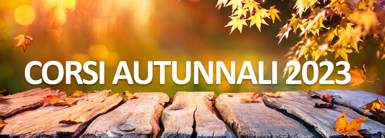 corsi in partenza autunno 2023