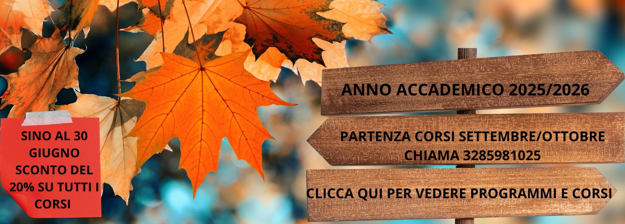 corsi anno accademico 2025-2026